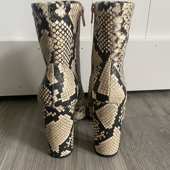 Call It Spring Vegan Snakeprint Booties - Picture 4 of 7